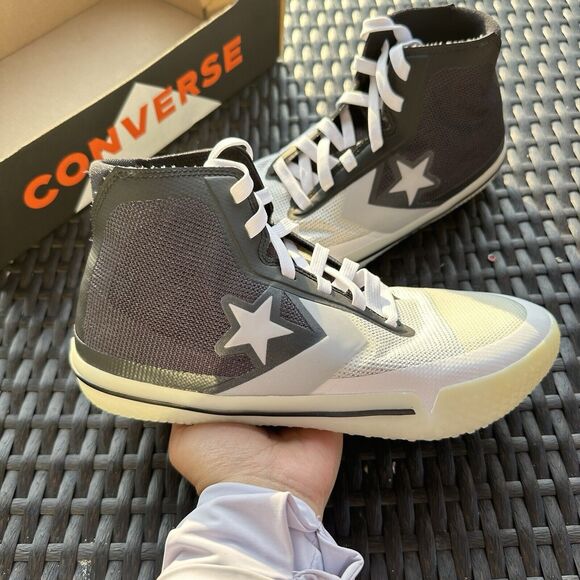 Converse Build It Up All Star Pro BB Hi Men\'s Shoes Black White 166803C Size 6.5 main image 11